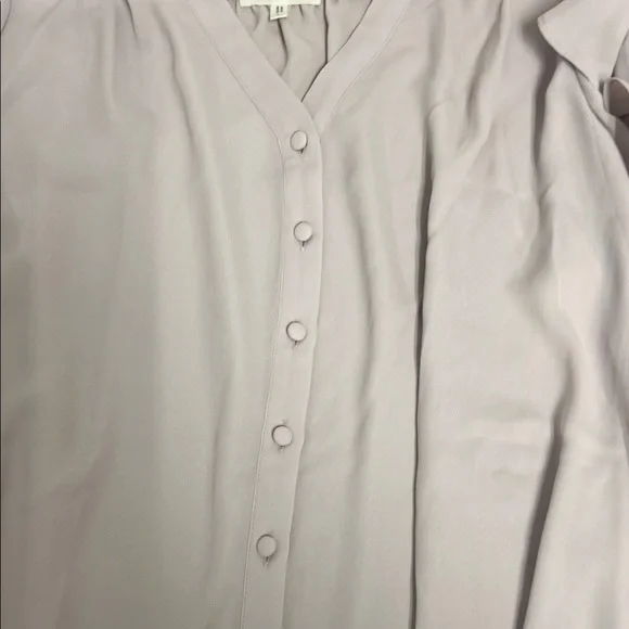 Maurices Light Purple Button-Up Blouse - Picture 4 of 4